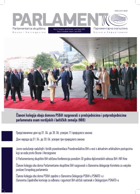 Iz štampe izašao novi broj „Parlamenta“ za period april – juni 2025. godine 